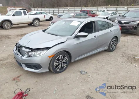2016 Honda Civic Ex-L из США, поврежденный, VIN 2HGFC1F76GH642239